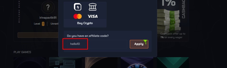 CSGOBig promo code