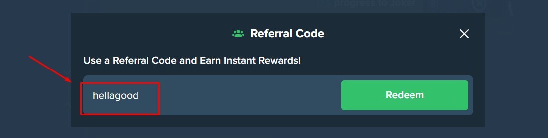 duelbits referral code