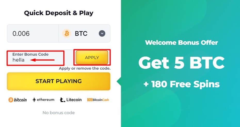 Bitstarz Promo Code